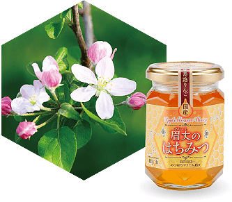 みつばちファーム眉丈（びじょう）国産天然はちみつ鹿島路 りんご蜜